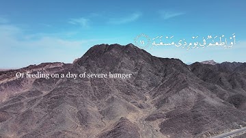 Quran Ibrahim al Jibreen Surah 90 Al-Balad (The City) إبراهيم الجبرين سورة البلد
