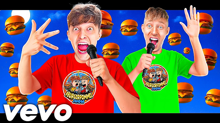 BURGERPOMMES SHOW SONG - LukasBS, MarvinVlogt (Official Music Video) prod. Tim House, Boundxry