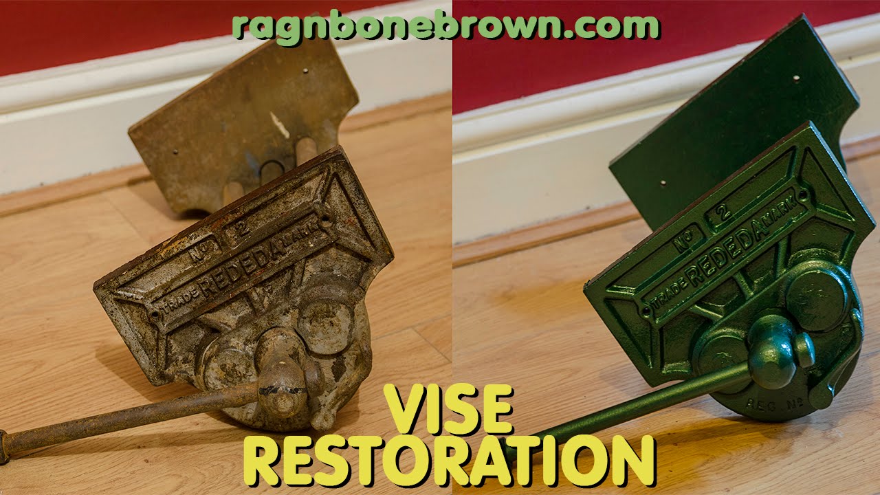 restoring an old woodworking vise rededa number 2 - youtube