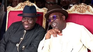 SIM FUBARA/NYESOM WIKE UNENDING FEUD: GOODLUCK EBELE JONATHAN WADES IN