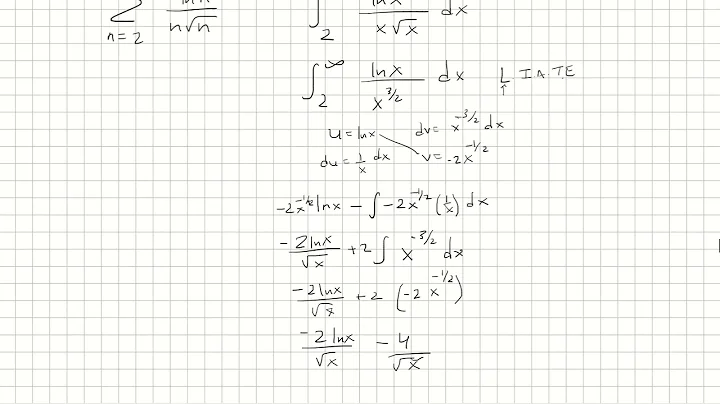 Sum from n=2 to infinity of ln(n)/(nsqrt(n))