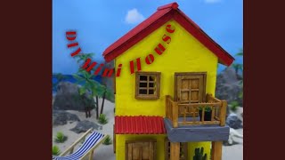 DIY Mini Construction House | Building a Tiny House with Miniature Bricks 🧱