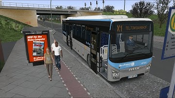 OMSI 2 - Berlin X10 (Route X1 - Waldschänke - Teltow Bahnhof)