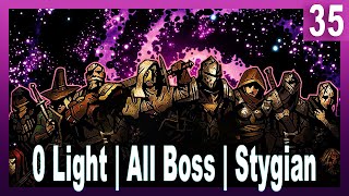 Darkest Dungeon Challenge Run Playthrough - No Light, All Bosses, Stygian | 35