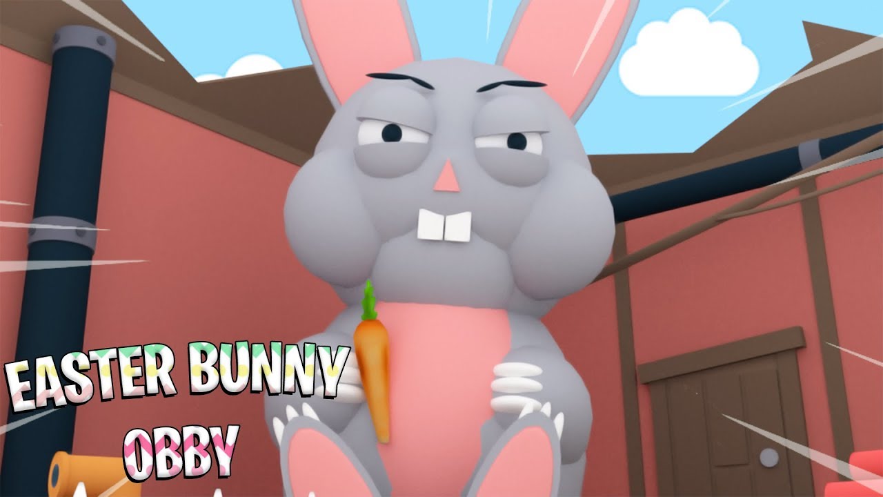 Roblox Escape The Easter Bunny Obby Youtube