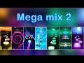 Mega Mix 2 | FADED - MARSHMELLOW ALONE - DESPACITO - COFFINE DANCE - BABY SHARK   Tiles Hop Edm rush