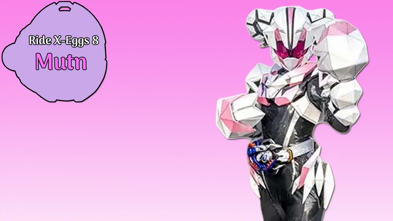 Kamen Rider Mutn (Ride X-Eggs 8/Mutn) Henshin Sound - YouTube