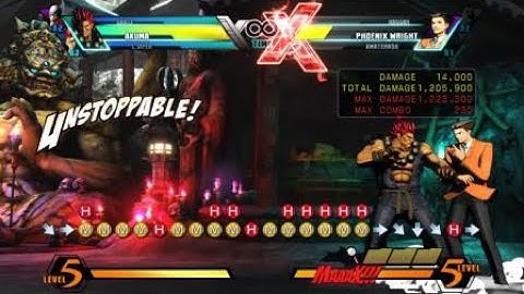 UMVC3: Akuma - Triple Messatsu-Gohado Ungyo Juggle Combo