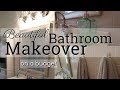 BEAUTIFUL BATHROOM MAKEOVER ON A BUDGET // COLLABORATION WITH VANILLA AND CANELA