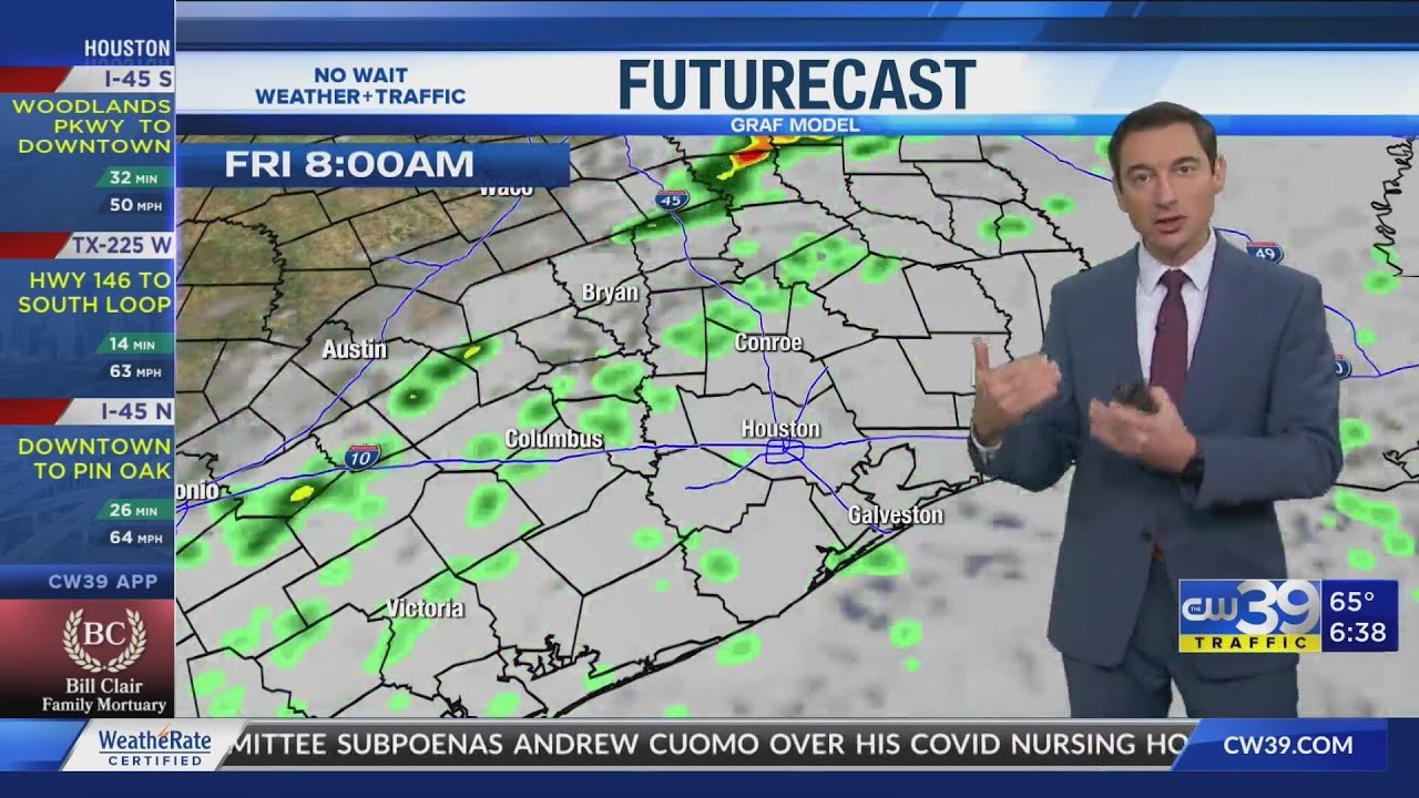 A few more warm days with possible storms Friday - YouTube