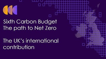 Event: The Path to Net Zero - The UK’s international contribution