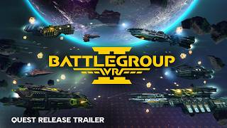 BattleGroupVR2 Meta Quest Release Trailer | Sci-Fi VR Strategy | Meta Quest, SteamVR