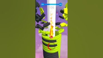new Level Stack Ball 🏀🏀#stackball #stackballgame #gamevideo #gameplay #shorts