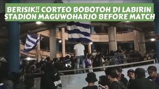 Merinding Aksi Corteo Bobotoh Viking Northernwall Di Area Stadion Maguwoharjo Pss Vs Persib