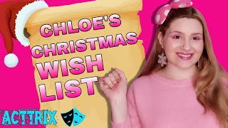 Chloes Christmas Wish List