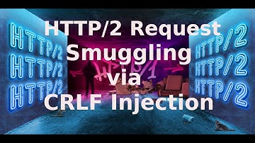 HTTP 2 request smuggling via CRLF injection