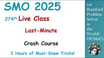 SMO Singapore Math Olympiad Open, Senior & Junior Sections – 2025 2024 2023 Crash Course & Solutions