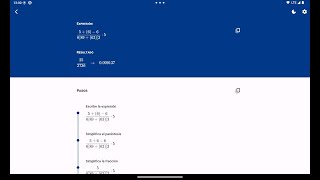 Calcula una expresión - Resuelve expresiones - Free Learning screenshot 1