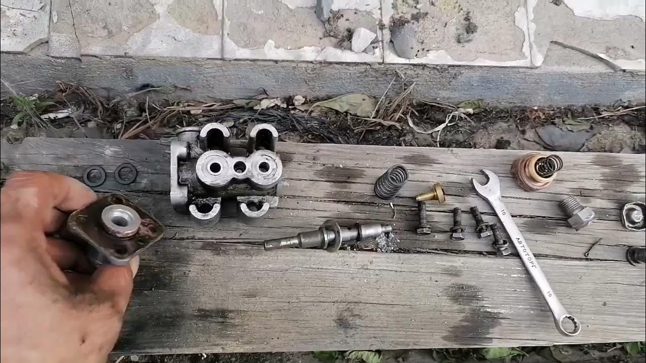 КамАЗ. Водовоз. Перебрал кнопку переключения делителя. - YouTube