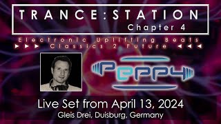 PEPPY live at TRANCE:STATION Chapter 4 on Apr 13, 2024 at Gleis Drei, Duisburg