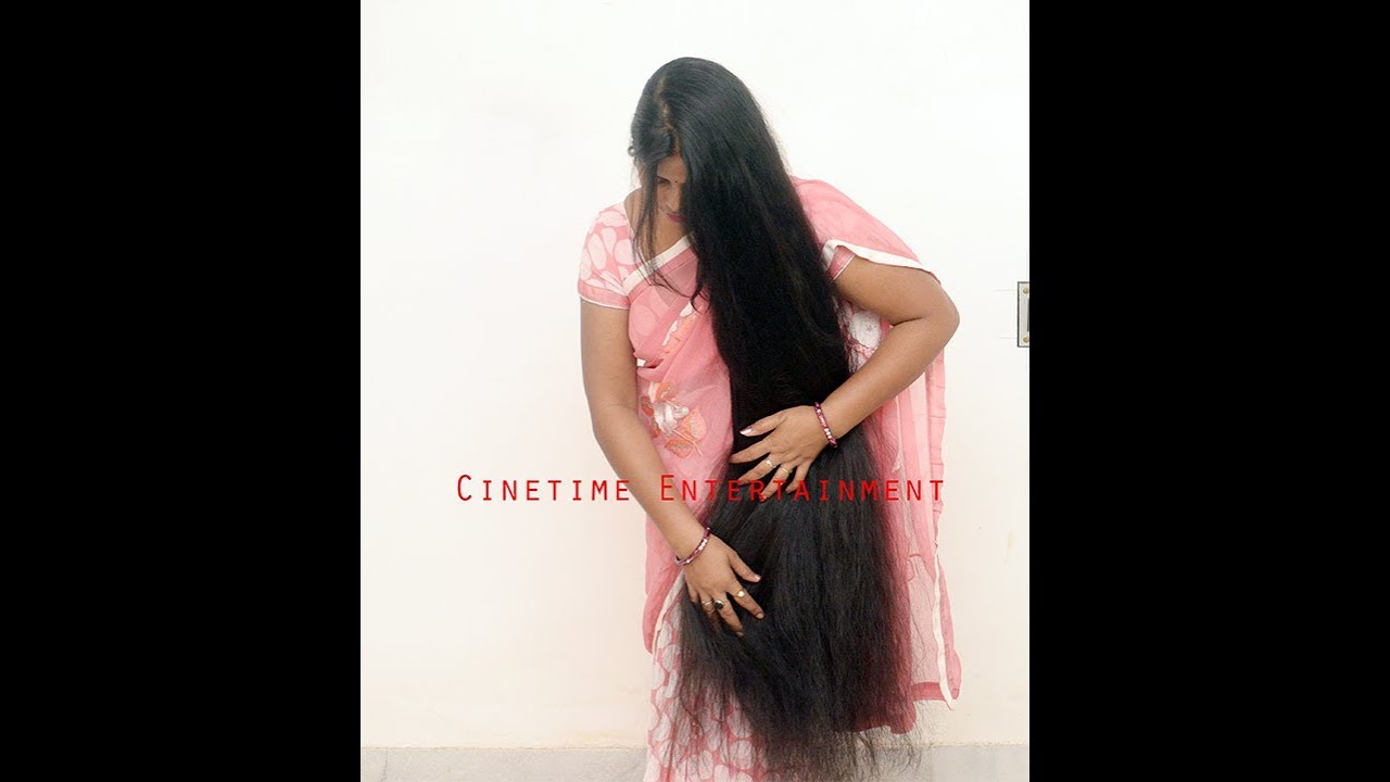 When You Feel A Long Hair Lady & Big attractive Bun