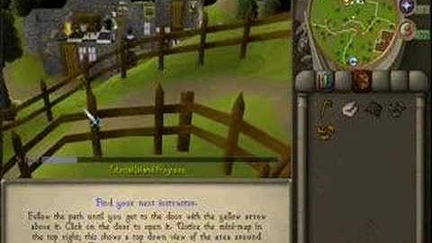 Runescape Tutorial Island part 1