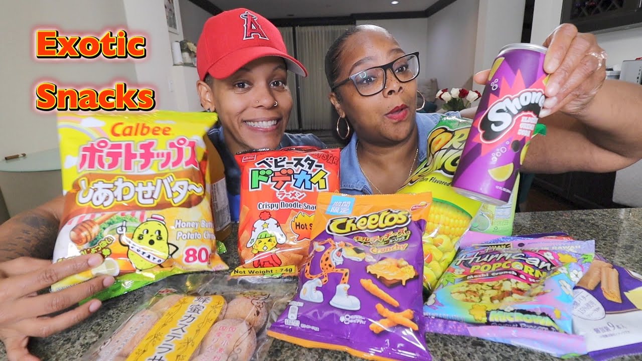 TRYING STRANGE DELICIOUS ASIAN FOOD FOR THE FIRST TIME YouTube