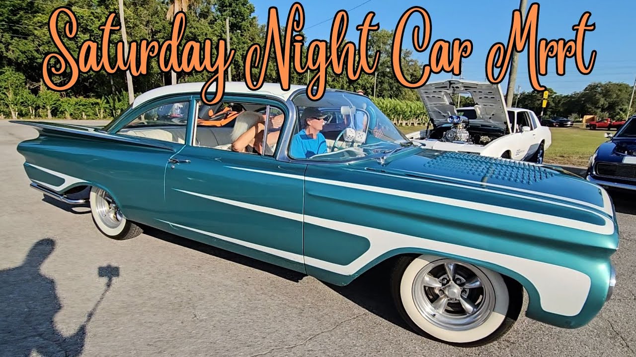 Saturday Night Car Meet at the Adventure Coast Fun Park 5 25 24 - YouTube