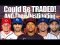 MLB Offseason: Players That Could Be TRADED This Offseason AND Where They Might End Up!