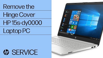 Remove the Hinge Cover | HP 15s-dy0000 Laptop PC | HP
