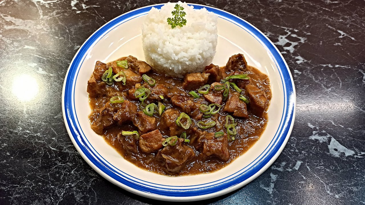 Vepřová plec na cibuli