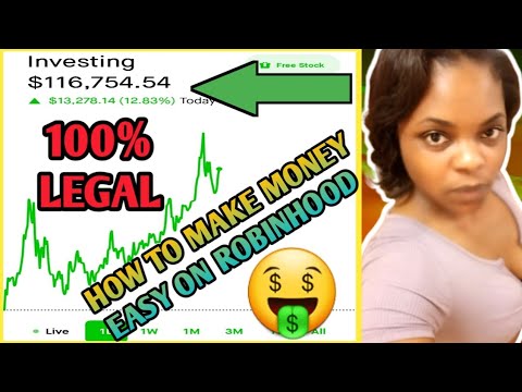 How To Make Money On Robinhood Legally ������| How To Make Money On