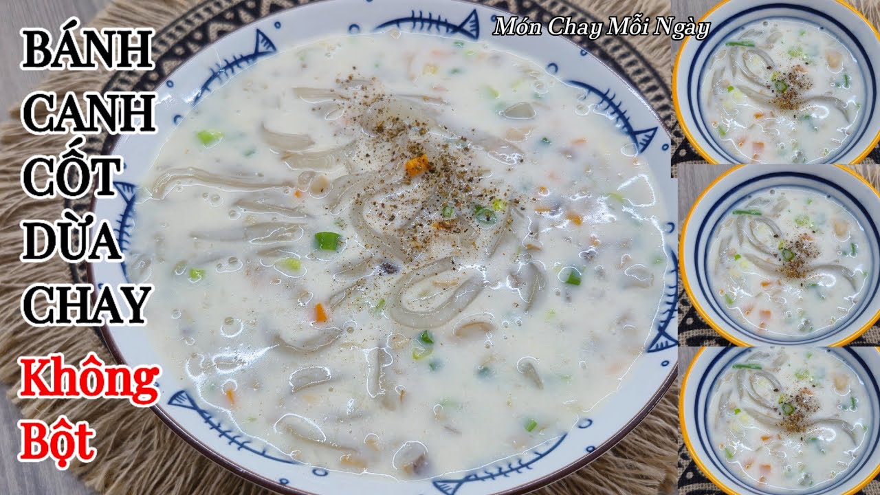 Nấu BÁNH CANH Bằng SỢI NÀY Ngon Hơn Cả Bột| Món Chay Mỗi Ngày| Vegetarian