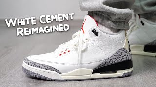 คนกเดอดเกน Jordan 3 White Cement Reimagined ทำไมพงมาเกบกนเนย..