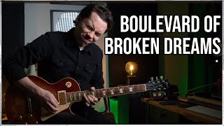 BOULEVARD OF BROKEN DREAMS - Green Day | Sebastian Lindqvist Guitar Cover