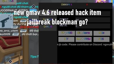 New GmAv 4.6 released hack item jailbreak blockman go?