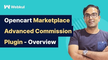 OpenCart Marketplace Advanced Commission Plugin - Overview