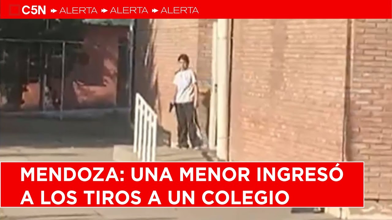 UNA MENOR INGRESÓ a los TIROS a un COLEGIO: LA ALUMNA ESTÁ ATRINCHERADA