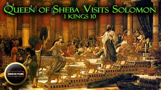 Queen of Sheba Visits Solomon | 1 Kings 10 | King Solomon’s Splendor | Queen Sheba Bible Story