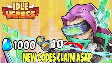 IDLE HEROES REDEEM CODES 2021 OCTOBER | IDLE HEROES REDEEM CODES 2021 NEW | IDLE HEROES GIFT CODES