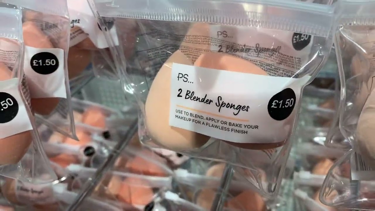 Primark make up blender sponges