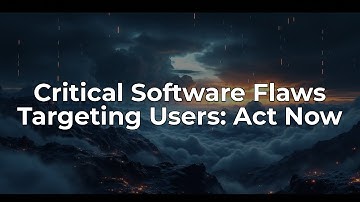 Critical Cybersecurity Vulnerabilities: What You Must Do Now