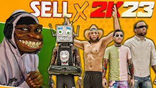The Sell Squad TAKEOVER 4v4 Theater & Its HILARIOUS! NBA 2k23