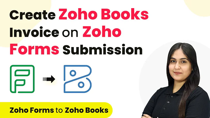 How to Create Zoho Books Invoice on Zoho Forms Submission | Zoho Forms to Zoho Books