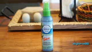 Febreze To Go Fabric Refresher With Gain Review