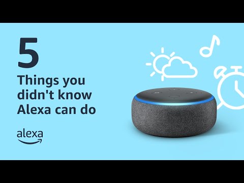 Video: Doe Alexa halve volumes?