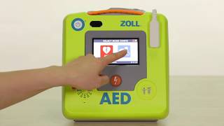 ZOLL AED 3 Zoll AED 3 Defibrillator Basic Settings Using the LCD Touchscreen