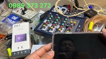 Bộ thu phát livestream không dây_Tuấn Hải Dương