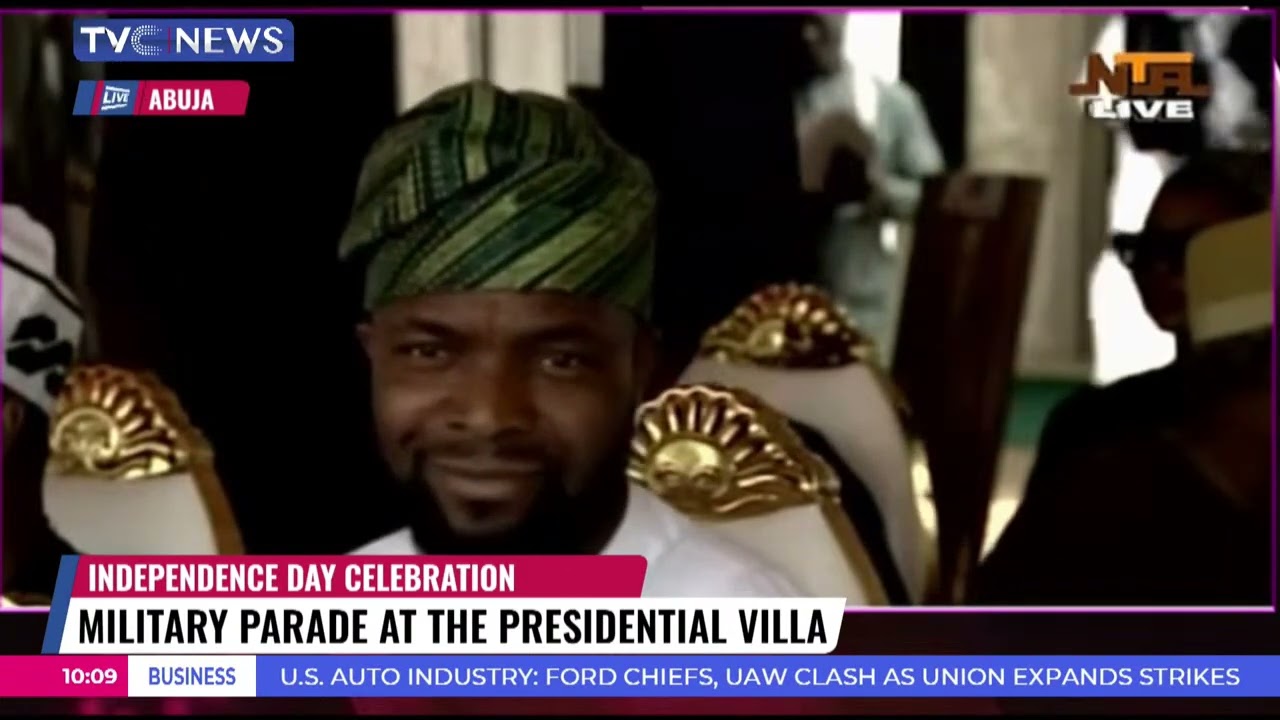 ⁣[LIVE] INDEPENDENCE DAY ANNIVERSARY PARADE AT THE PRESIDENTIAL VILLA.