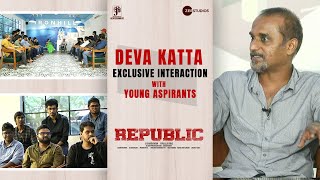 Director Dev Katta's interaction with Republic fans | In Theaters Now